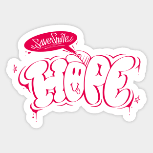 HOPE (Red) Sticker